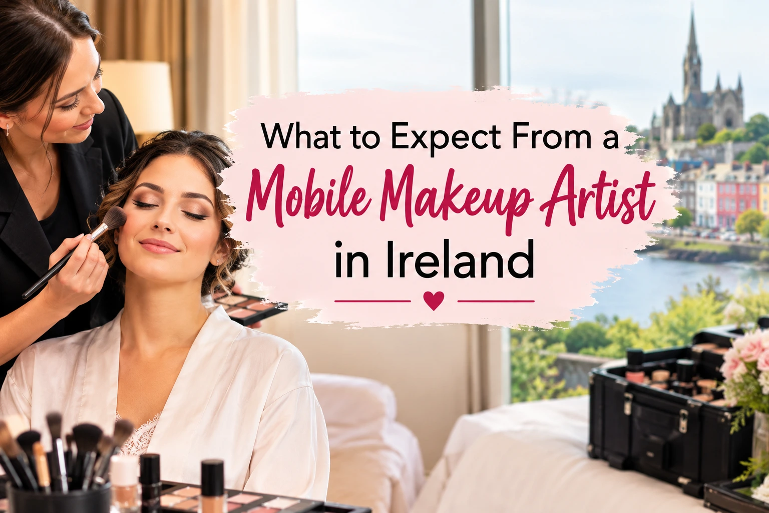 bridal makeup in Ireland